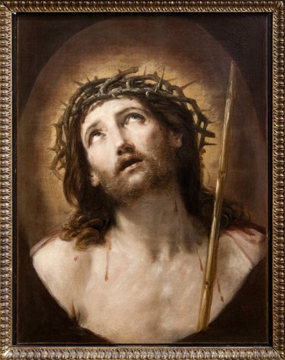 Kamışlı İsa, Ecce Homo olarak da bilinir, c.1639-40 (tuval üzerine yağlı boya) by Guido Reni