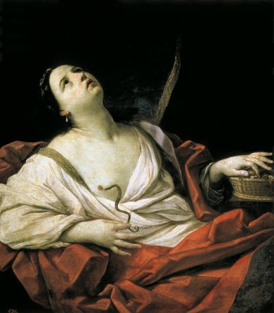 "Kleopatra" c. 1635 (tuval üzerine yağlı boya) by Guido Reni