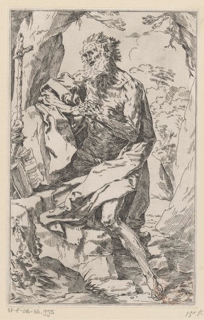 Vahşi Doğada Aziz Jerome by Guido Reni
