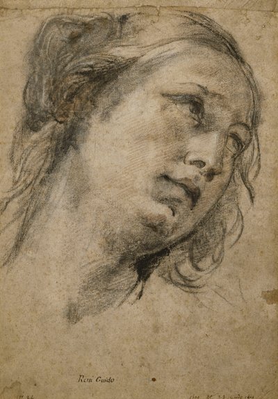 Sağa Bakan Kadın Başı, by Guido Reni