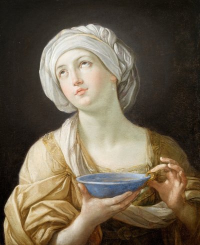 Bir Kadının Portresi, 1638-39. by Guido Reni