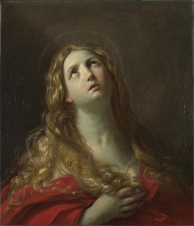 Aziz Mary Magdalene, c. 1635. by Guido Reni