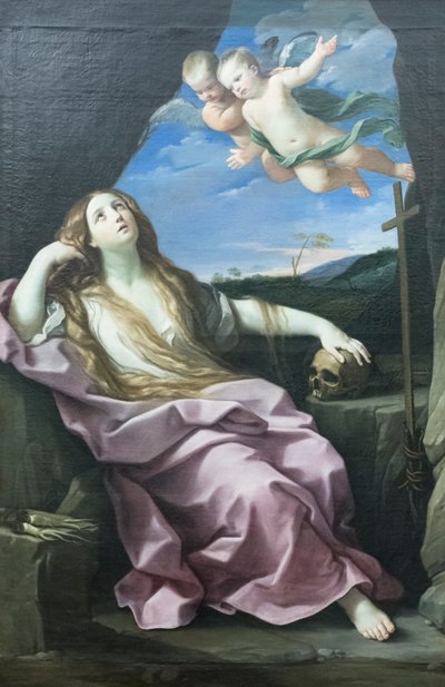 Aziz Mary Magdalene tövbe by Guido Reni