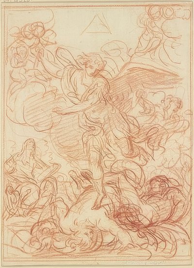 Aziz Michael şeytanı yener by Guido Reni