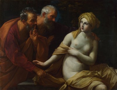 Susannah ve Yaşlılar, 1622-1625 by Guido Reni