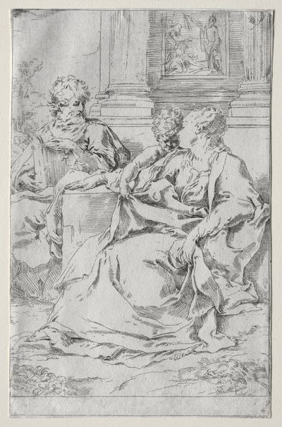 Kutsal Aile. by Guido Reni
