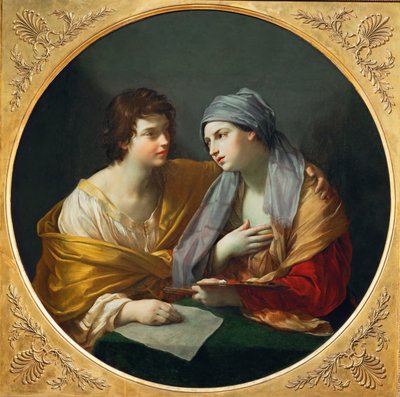 Çizim ve Renk Birliği, yaklaşık 1620-1625. by Guido Reni