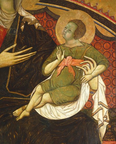 Çocuk İsa, Guido da Siena (yaklaşık 1230-ca 1290) tarafından Majesty