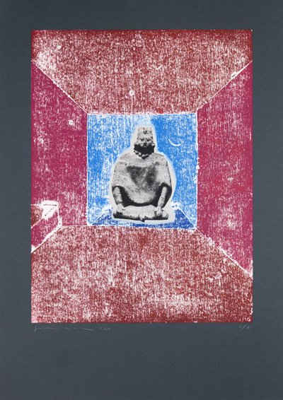 Görünmez Oda nº2, 2019 (gravür ve serigrafi) by Guilherme Pontes
