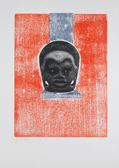 Görünmez Oda nº5, 2019 (gravür ve serigrafi) by Guilherme Pontes