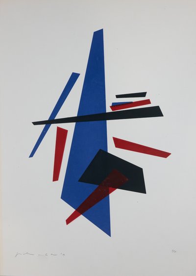 Hareket Nº7, 2019 (serigrafi) by Guilherme Pontes