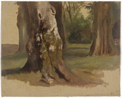 ağaç gövdeleri by Guillaume Anne van der Brugghen