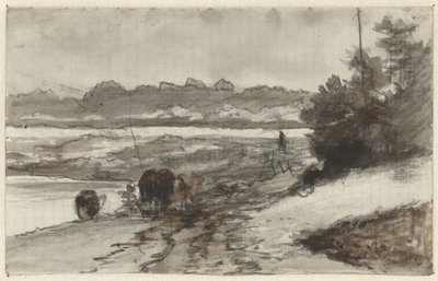 Manzara by Guillaume Anne van der Brugghen