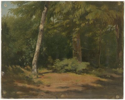 Ormanda açık alan by Guillaume Anne van der Brugghen