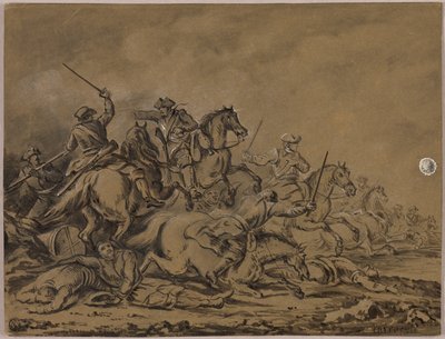 Süvari Çatışması by Guillaume Courtois
