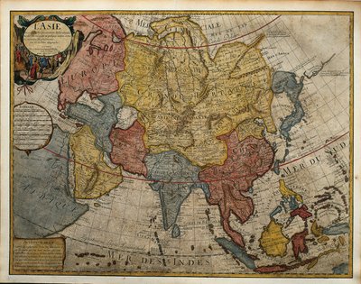 Asya Haritası, Guillaume de L