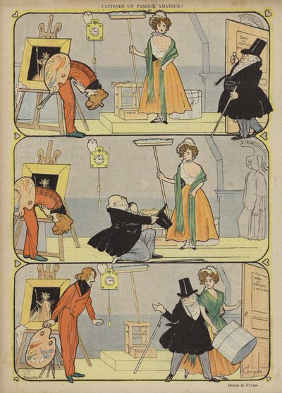 Le Rire için İllüstrasyon by Guillaume Le Barrois dOrgeval