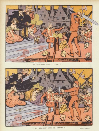 Le Rire için İllüstrasyon by Guillaume Le Barrois dOrgeval