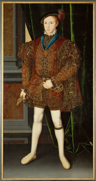 Edward VI, İngiltere Kralı ... by Guillaume Scrots