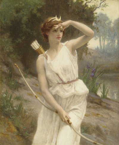 Diana, Avcı by Guillaume Seignac