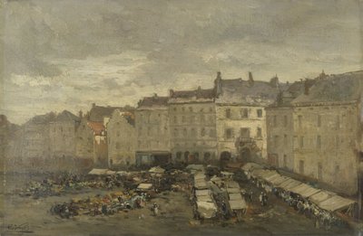 Grote Zavel (Grand Sablon), Brüksel by Guillaume Vogels