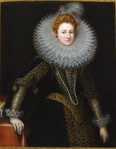 Veronica Spinola Serra'nın portresi, 17. yüzyılın başları (tuval üzerine yağlı boya) by Guilliam van Deynen