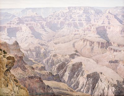 Yavapai Noktası (gemide w/c) by Gunnar Widforss