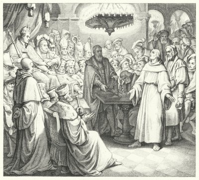 Martin Luther, Solucan Diyetinde İmparator V. Charles