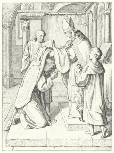 Martin Luther, Brandenburg Piskoposu Jerome Scultetus tarafından Erfurt Katedrali