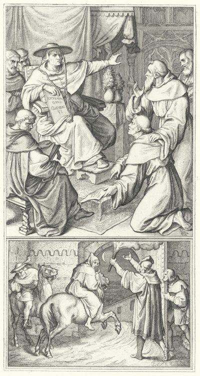 Martin Luther, Papa