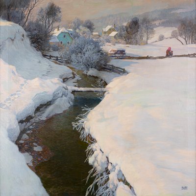 Kış mevsimi by Gustav Jahn