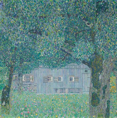 Buchberg'de Çiftlik Evi (Yukarı Avusturya Çiftlik Evi) by Gustav Klimt