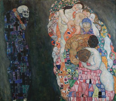 Ölüm ve Yaşam, 1910-1915 by Gustav Klimt