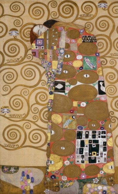 yerine getirme by Gustav Klimt