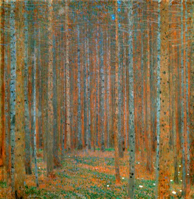 Köknar Ormanı I, 1901 by Gustav Klimt