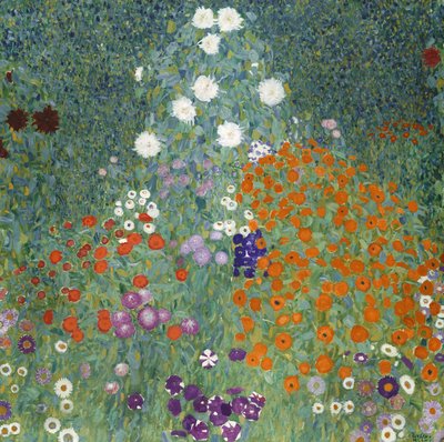 Çiçek Bahçesi, 1905-07 by Gustav Klimt