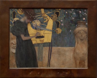müzik ben by Gustav Klimt