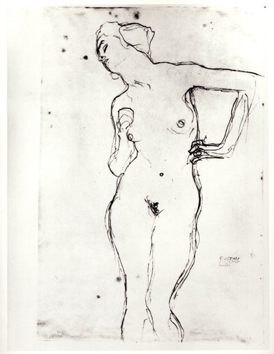 Çıplak by Gustav Klimt