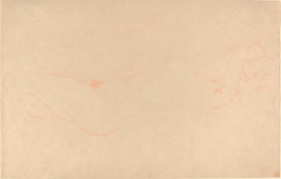 uzanmış kadın by Gustav Klimt