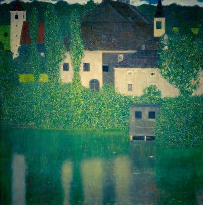 Schloss Kammer am Attersee I by Gustav Klimt
