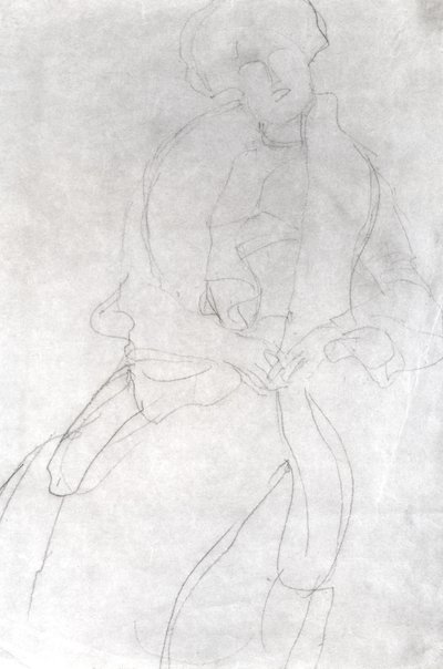 Boa ile Oturan Kadın (Adele Bloch-Bauer) by Gustav Klimt