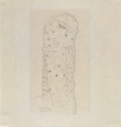 Daimi Aşıklar, 1907-1908. by Gustav Klimt