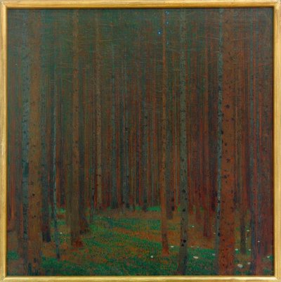 Tannenwald ben by Gustav Klimt