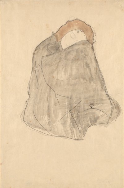 Oturan kadın, 1908-1909 by Gustav Klimt