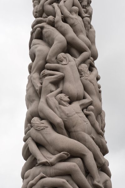 İnsanlar Monolith, Frogner Park