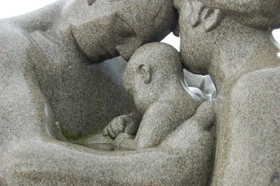 Vigeland Heykel Parkı'ndaki heykeller (fotoğraf) by Gustav Vigeland