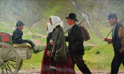 göçmenler by Gustav Wentzel