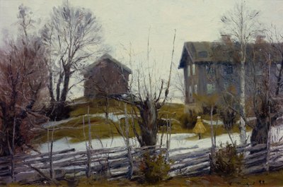 Bahar çözülme by Gustav Wentzel