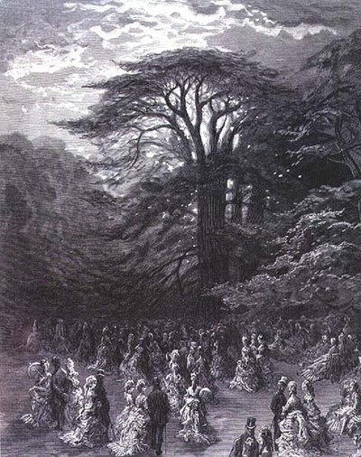 William Blanchard Jerrold (1826-84) tarafından yazılmış, Stephane Pannemaker (1847-1930), pub. 1872 (gravür) by Gustave (after) Dore