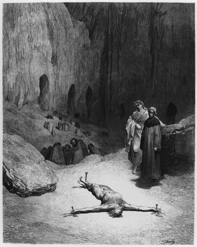 Çarmıha gerilmiş adam, Dante Alighieri (1265-1321) Paris